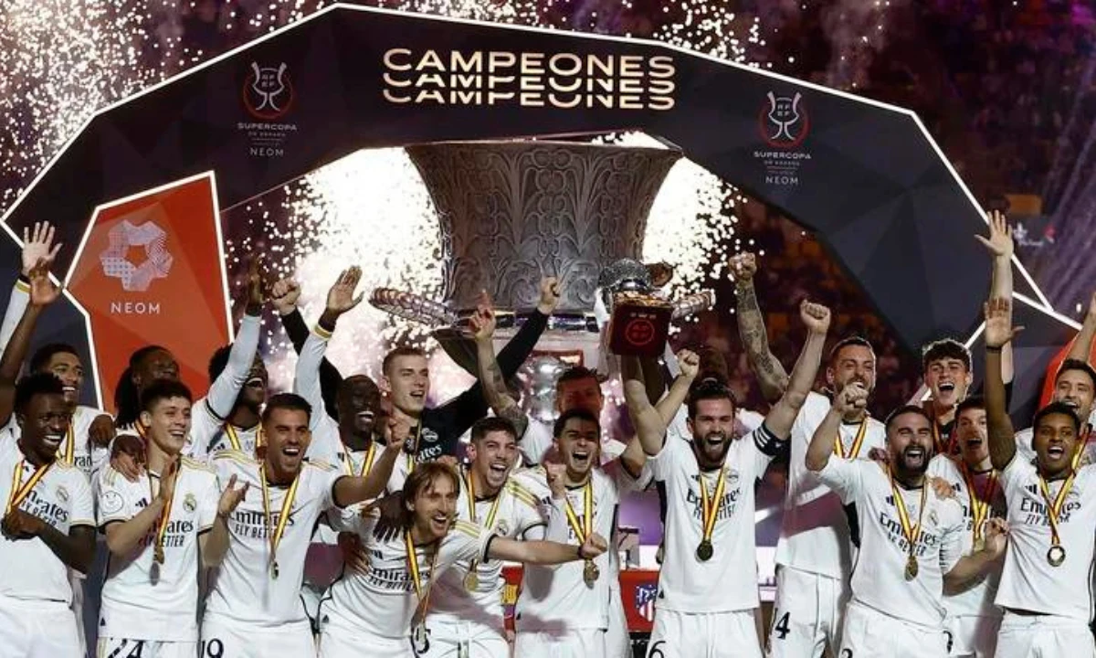 El Real Madrid vence al Barcelona 4-1 y se proclaman campeones de la Supercopa de España | Qué Onda