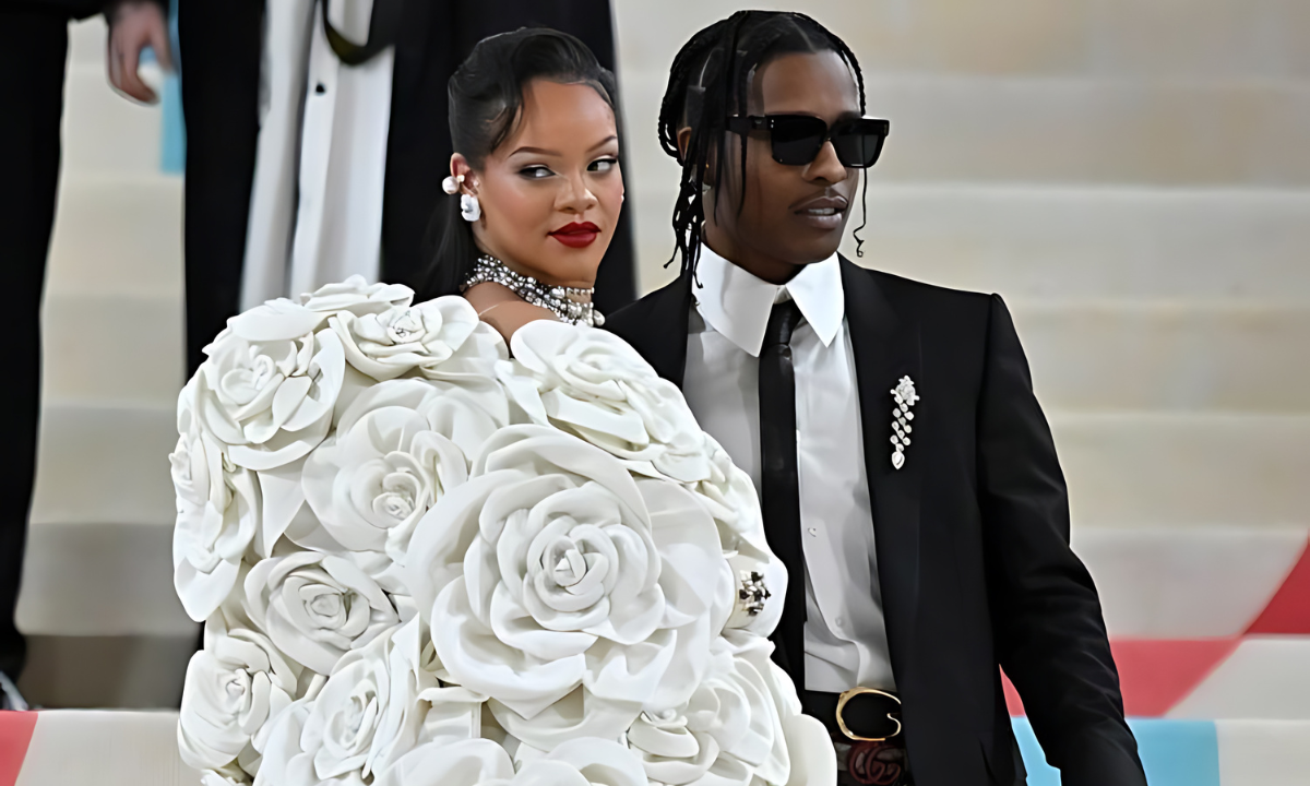 ASAP Rocky y Rihanna en el Met Gala 2023 | Qué Onda